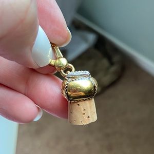 Juicy Couture wine cork charm